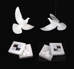 Par de réplicas auténticas HOME ALONE DOVES de John Perry VERSIÓN DE DOS CAJAS - Imagen 1 de 6