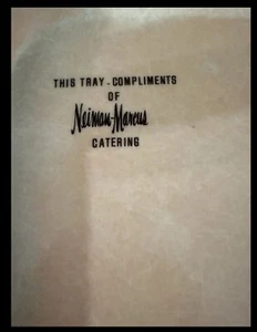 Vintage Neiman Marcus Catering Camtray By Cambro Beige Fiberglass Serving Tray - Foto 1 di 16
