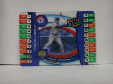 2005 Topps Hot Button Baseball Card #98 Mark Teixeira