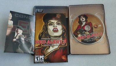 Red Alert 3 Premier Edition Command&Conquer Steelbook Complete Poster manual etc - Image 1 of 4