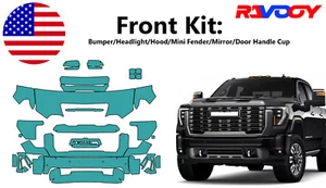 For GMC Sierra HD 2500 3500 Denali 2024-2025 Paint Protection Film PreCutKit PPF - Picture 1 of 7