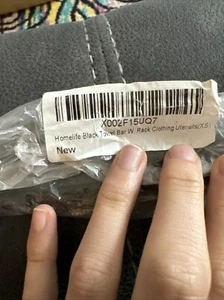 Homelife Handtuchhalter schwarz (XS)  - Bild 1 von 5