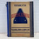 Cutting Extras Catalog No. 35 Book, Illinois Iron & Bolt Co Stover-Winsted 1934