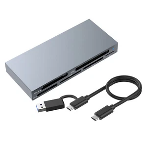 NEW 6-IN-1 Multi USB 3.2 Gen2 10Gbps CFexpress Type B/CF/MS/XD/SD/TF Card Reader - Picture 1 of 12