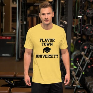 Flavor Town University - Solar Opposites Terry's Funny Tee Shirts - Picture 1 of 10