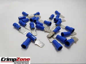 16-14 GA 0,250" - Vinyl isolierte Schnelltrennung - STECKER - BLAU - 25 STCK. - Bild 1 von 1
