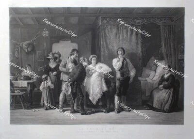 Der Erstgeborene Stammhalter Tirol Geburt Sohn Baby Vater Taufe Taufkleid Tracht - Bild 1 von 2