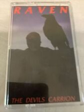 1985 Raven "The Devil's Carrion" UK Import Cassette Tape Neat Records RAW TC 003