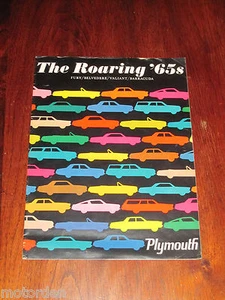1965 PLYMOUTH: FURY+BELVEDERE+VALIANT+BARRACUDA 20p col bkt, FREE POST AUSTRALIA - Picture 1 of 8