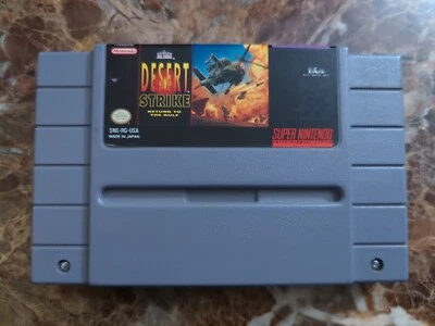 Air Force: Desert Strike: Return To The Gulf - Nintendo - SNES - Authentic - Image 1 of 2