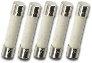 EXP20A Microwave Ceramic Fuse, Fast Blow, 20A, 250V Replaces 14QBP20CFB 5 PACK - Picture 1 of 5