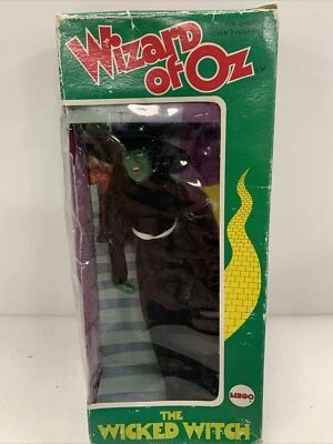 Figura de acción de colección 1974 Mego Wicked Witch of the West 8" Mago de oz en caja Foto 1 de 4