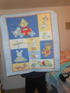 Robots Baby Quilt - Picture 1 of 2