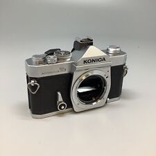 Konica Autoreflex T3 Silver SLR 35mm Film Camera - PARTS/NOT WORKING