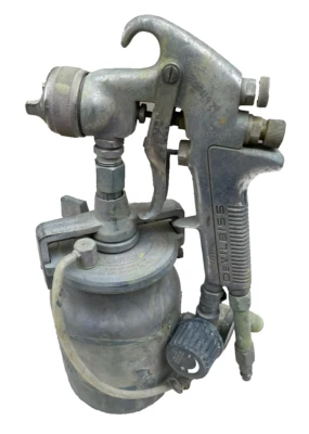 Pistola de pintura en aerosol automática Devilbis ventosa Foto 1 de 4