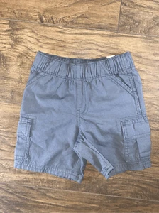 NWT Baby And Toddler Boys Uniform Pull On Cargo Shorts 18-24 Months - Picture 1 of 6