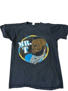 Vintage Rare 70’s 80’s Mr. T Wrestling Promo T Shirt A Team Rap Hip Hop M - Picture 1 of 7