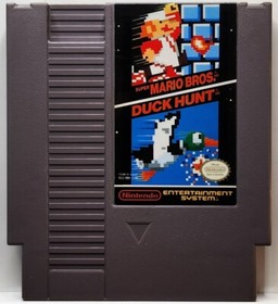 Super Mario Bros Duck Hunt (Nintendo Entertainment System, 1988) NES Works 🇨🇦