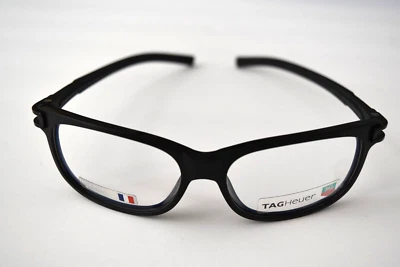 Gafas ópticas Tag Heuer con etiquetas 7607 Track S negras TH7607 007 56-15-145 Foto 1 de 4