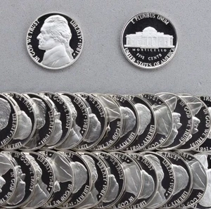 1981-S Jefferson Nickel Roll 40 Coins PROOF - Imagen 1 de 1