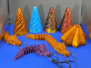 Fidget Toys Gadgets 3D gedruckt (wählen Sie Ihr Fidget) - Bild 1 von 34