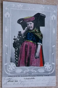 AK 1904: Bückeburg Bauerntracht Schaumburger Land Volkstracht Bückeburgerin - Bild 1 von 2