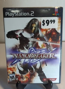 NANOBREAKER (PlayStation 2, PS2, 2005) Brand New Sealed Black Label First Print - Picture 1 of 5