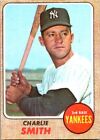 1968 Topps #596 Charlie Smith