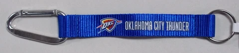 OKC Thunder Keychain Carabiner Cover