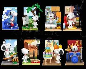 Peanuts Snoopy Building Blocks Gift New - Picture 1 of 19