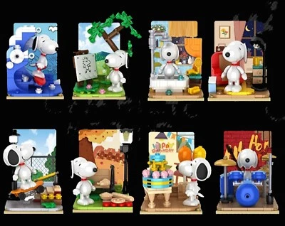 Peanuts Snoopy Building Blocks Gift New - Image 1 of 3