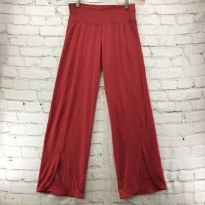 Melika Red Lounge Harem Style Pants Womens Sz S Small  - Picture 1 of 11