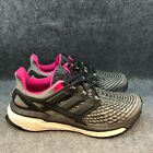 Adidas Womens Energy Boost Gray Pink Running Walking Shoes Sneakers Sz 7 *read*