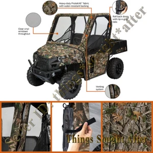 Polaris Ranger Cab Enclosure Full-Size 2009-2011 XP HD HO 500 700 800 & 6x6 Camo - Picture 1 of 11