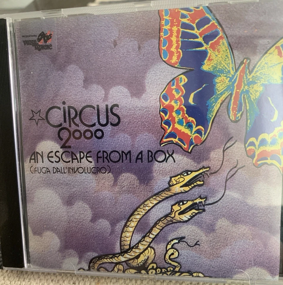 CIRCUS 2000 An Escape From a Box ITALIAN PROG ROCK CD VG - Image 1 of 2