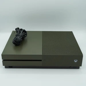 Xbox One S Military Green Special Edition 1TB Konsole NUR mit Netzkabel - Bild 1 von 7