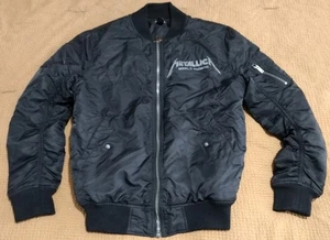 Metallica Herren Jacke H&M Divided 2010 World Magnetic Tour Bomber Schwarz Gr. XS - Bild 1 von 9