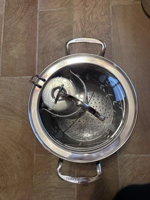 Casa Princesa Acero Inoxidable 10-Qt. Olla de pasta todo en uno Foto 1 de 4