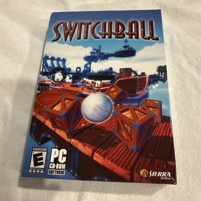 Switchball PC 2007 Fun 3D puzzle game for Windows Rare with Big box New Sealed - Image 1 of 2