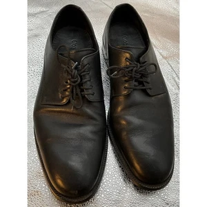 Cole Haan Men's Classic Black Leather Size 9.5M Dress Shoes C12203 Oxford - Picture 1 of 10