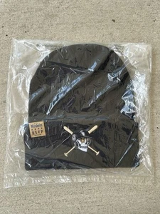 New Modelo Beer RSVP Gallery SOX Baseball Skull Beanie Cap Black Knit Hat - Picture 1 of 2