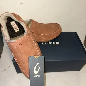 Olukai® Nohea Nubuk Damen Hausschuhe Neu im Karton - Bild 1 von 9