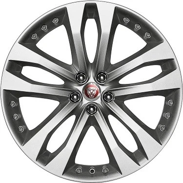 20" Jaguar F-TYPE Wheel Rim Factory OEM 59911 (F) 2014-2020 Silver - Изображение 1 из 2