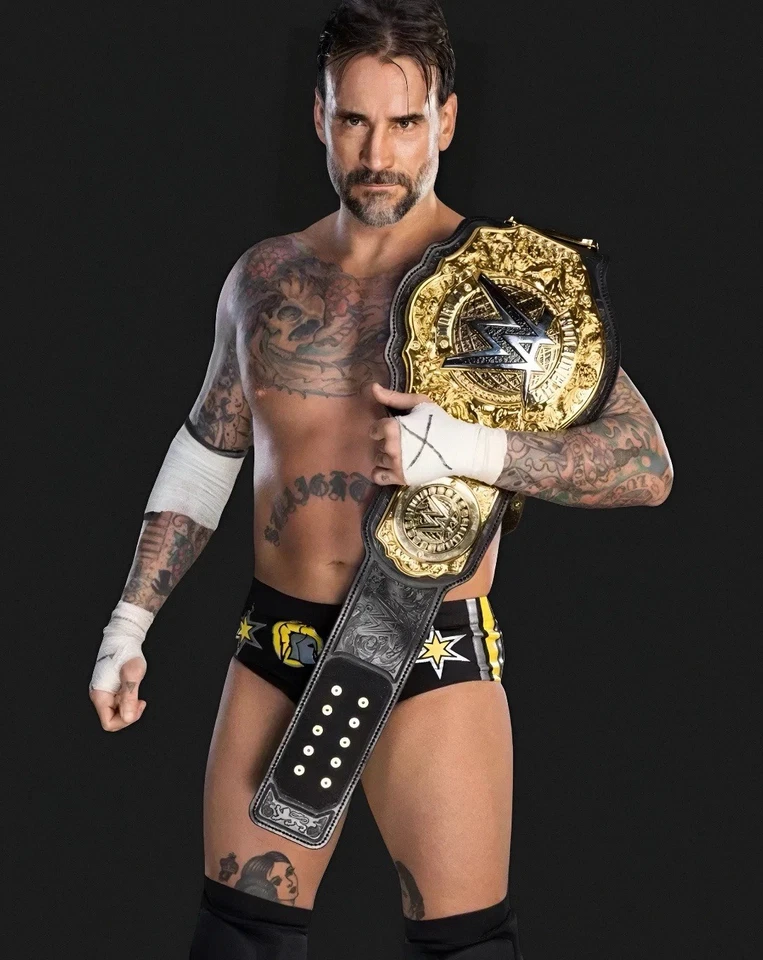 Cm панк WWE фото фотография 8 x 10 печати новый чемпион CM панк RAW NXT новый - Изображение 1 из 1
