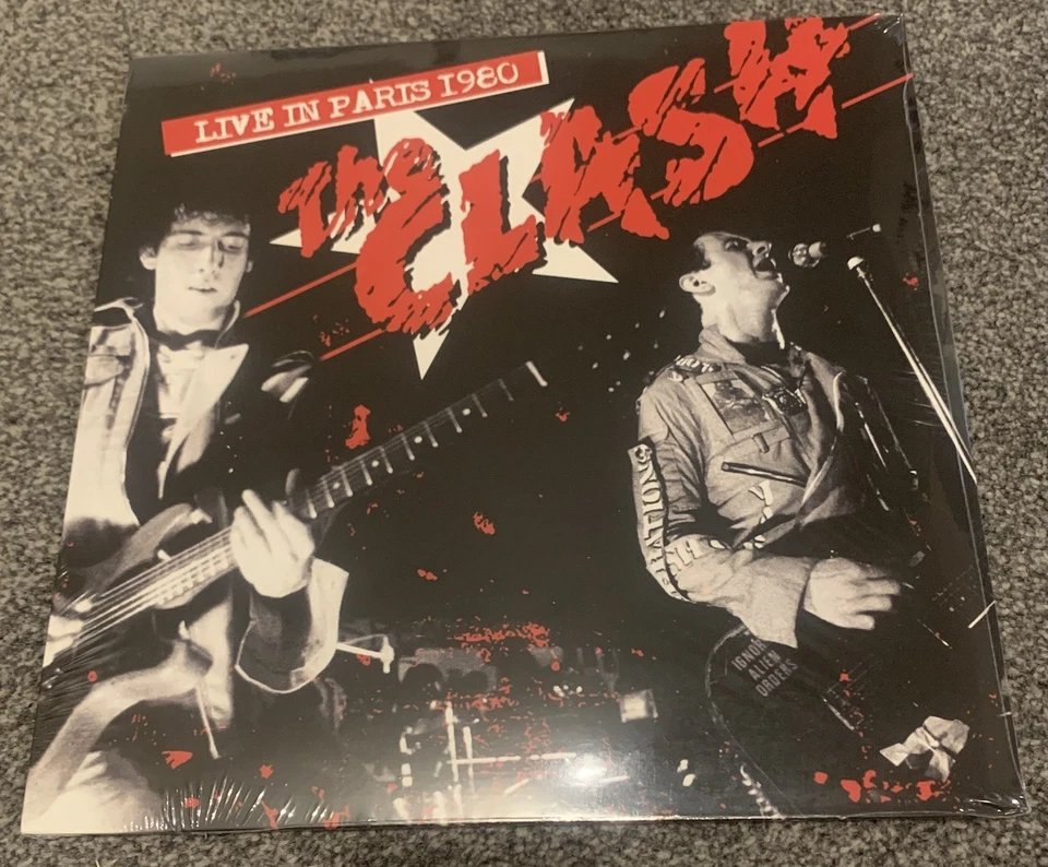 THE CLASH - LIVE IN PARIS 1980  Lp NEW / SEALED - SEX PISTOLS, DAMNED, BUZZCOCKS - Image 1 of 2