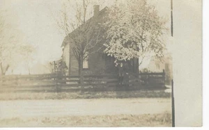 Candor, New York,  Couple on Front Porch,  Tioga Co, Real Photo Postcard RPPC - Picture 1 of 3