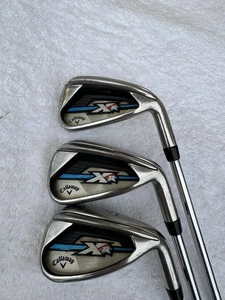 Callaway XR OS 5, 7, PW Irons Stiff Flex Steel True Temper SPEEDSTEP 80 Shaft! - Picture 1 of 5