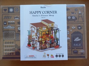 Rolife Happy Corner Emily's Flower Shop DG145 Miniatur DIY Kit Mini Craft NEU! - Bild 1 von 4