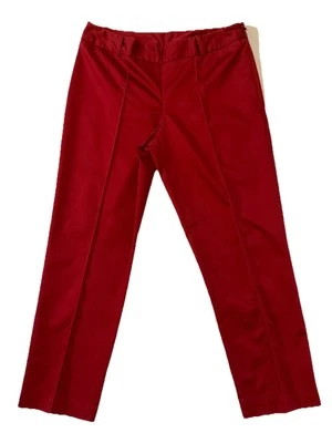Worthington Women’s Ankle Dress Pants  Modern Fit Size 8 - Burgandy - Image 1 of 3