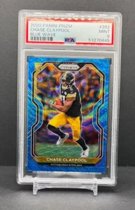 2020 Panini Prizm Football Chase Claypool BLUE WAVE RC /199 PSA 9 #392 🔥 - Picture 1 of 2